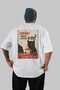 For the Love of Cats 126 Cat Printed White Oversize T-Shirt 100% Cotton Unisex Cat Lover Premium Design - 2