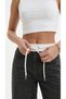 Alv Black Elastic Waist Lace-Up Jeans Denim Loose Jean Palazzo Comfortable Fit Lycra-Free Trousers - 7