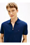 Men's Interlock Zip Regular Polo T-Shirt - 2