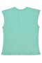 Basic Zero Sleeve T-Shirt for 6-9 Years Old - Green - 2
