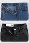 Baby Unisex Elastic Waist Snap Button Denim Trousers, 2-Pack - 2
