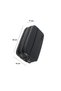 Smart Fingerprint Lock Storage Bag PU Leather Travel Organizer Anti Theft Security Pouch - 5