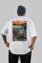 25 Cats for Cat Lovers Printed White Oversize T-Shirt 100% Cotton Unisex Cat Lover Premium Design - 2
