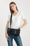 Daily Small Size Waterproof Crinkle Fabric Women's Phone and Messenger Bag Green - 6