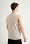 - Cotton Men's Athlete Tank Top Stone - 2