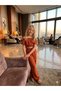 Girl's Off-Shoulder Blouse and Elastic Waist and Sleeves Pants 2-Piece Set - 4