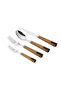 Lignum 16 Piece Stainless Steel Fork Spoon Knife Set