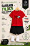 I ❤️   Goal Printed Kids' Set – T-Shirt & Shorts 2-Piece Combination |   Trendy Summer Set for Ages 1-12