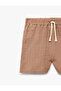 Beli Lace-Up Pocketed Cotton Muslin Shorts - 7