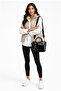 Alessia Charmlı Medium Size Soft Leather Look Large Volume Black Women's Hand and Crossbody Bag - 4