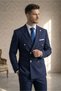 Men's Double-Breasted Slim Fit Suit (2026)