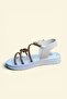 Girl's Stoned Comfortable Sole Daily Sandals & Slippers Model Copper - 3