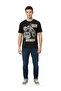 Men’s Captain America “First Avenger” Graphic T-Shirt – Black - 2