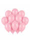 Baby Pink Color Latex Pastel Balloons (30 cm) - 12 Pieces