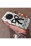 Tecno Camon 40 Premier 5g Compatible Silicone Edge Hard Back Case Couple Phone Cover with Bow Pattern - 2