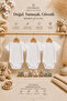 3-Piece White Short Sleeve Baby Bodysuit Set for Girls and Boys with Snap Fasteners