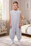 Muslin 0-5 Tog Sleeveless Girls and Boys Sleeping Bag