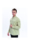 Odina Men's Shirt-Beige - 4