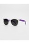 Boys Girls Transparent Purple Polarized Sunglasses Age Range 6-9 Years - 2