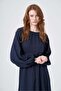 Women's Comfortable Fit Capella Dress Navy Blue 31388 - 6