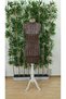 Women's Semi-Turtleneck Sleeveless Print Short Diving Dress - 8