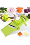 Multifunction Stainless Steel Vegetable Slicer Grater Potato Cucumber Julienne Cutter - 4