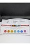 7 Chakra Bracelet on Adjustable String - Aquarius - 8
