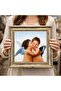 Antique Framed Decorative Painting Dk0244