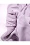 Lilac Camisole Ribbed Fabric Flexible Soft Bodysuit & Blouse Length: 120cm - 3