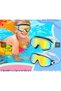 Wide Angle Anti-Fog Uv Children's Swimming Goggles with Ear Plugs Pool and Sea Goggles Diving Goggles - 7
