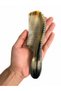 Horn Bone Comb with Handle Skt-112 Handmade Natural Hair Comb 18 cm Non-Electrifying