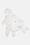 Toddlers Boy 5 Pcs Graphic Print Bodysuit And Bib Set, Multicolor - 4