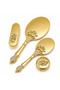 Missayza Gold Stone Embellished Bridal Preparation Set Gift Set Gold Luxury Collection - 2