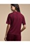 Textured Top With Collared Neck And Short Sleeves - 4