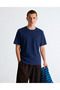 3 Pieces Men's Casual Summer Loose Basic Short Sleeve T-Shirt - 6
