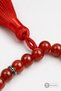 Agate Natural Stone Prayer Beads 33-Piece Red Tassel Zikir Prayer Beads - 4