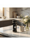 Black & White Polka Dot Stainless Steel Vacuum Bottle — 320 ml - 2