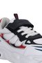 Kufa I Boys' Velcro White / Navy Blue Casual Sports Shoes - 4