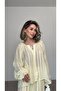 Oversize Blouse and Skirt Set - 5