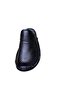 Men's Khaki Leather Sabo Slippers - 5