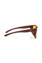 Polarized Sunglasses Brown Frame Yellow Mirror Lens 60mm - P543YL3PV - 3