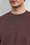 Coffee Regular Fit Crew Neck Sweatshirt - 2