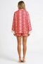 Women's Plus Size Ethnic Patterned Woven Kimono Shorts Beach Set Tassel Long Sleeve Casual Comfortable Modern - 5