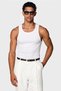 Men's Halter Neck Tank Top, Ribbed, Lycra Sports Tank Top - Enzo