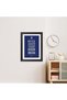 Alayra Chelsea Football Club Song Blue Is The Colour Poster Framed Painting with Black Frame (9 - 3