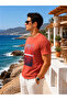 Men's Trend Printed Cotton Tile Short Sleeve T-Shirt - 4