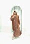 Amber Floral Abaya (3 pieces set)
