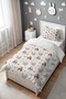 Scoop Work Patterned Single Baby Kids Bedding Set - 3