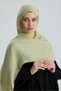 Floş Pamuk Şal / Lace of Leaves Collection- Berry Lace - 4