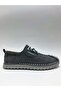 Genuine Leather Nubuck Lace-Up Gray Color Daily Comfortable Sandal Model Flexible Summer Men's Shoes